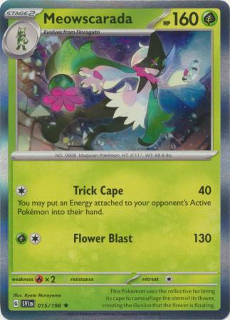 015/198 - Meowscarada - Holo Rare