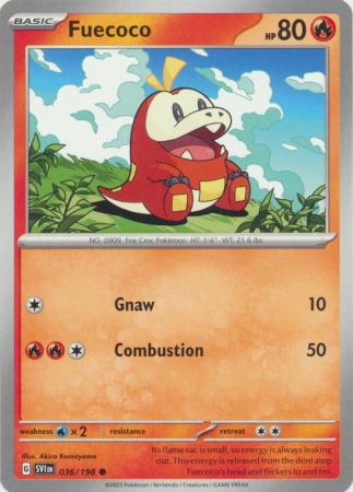 036/198 - Fuecoco - Common