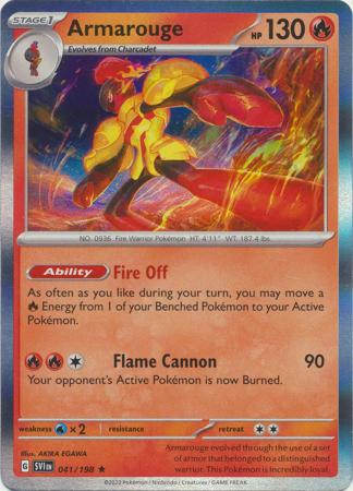 041/198 - Armarouge - Holo Rare