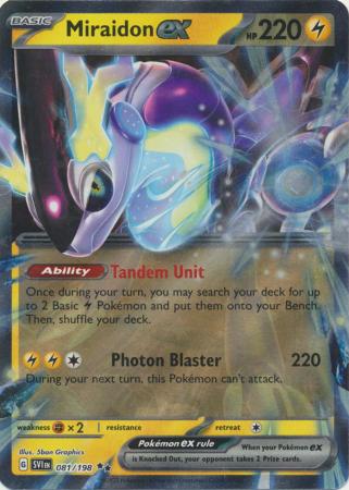 081/198 - Miraidon ex - Ultra Rare