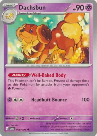 099/198 - Dachsbun - Uncommon Reverse Holo
