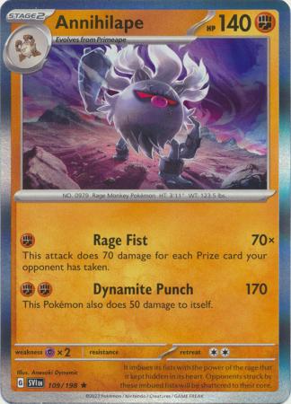 109/198 - Annihilape - Holo Rare