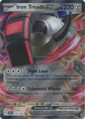 143/198 - Iron Treads ex - Ultra Rare