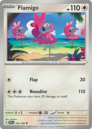 165/198 - Flamigo - Uncommon