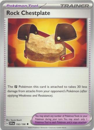 192/198 - Rock Chestplate - Uncommon