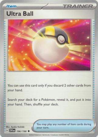 196/198 - Ultra Ball - Uncommon