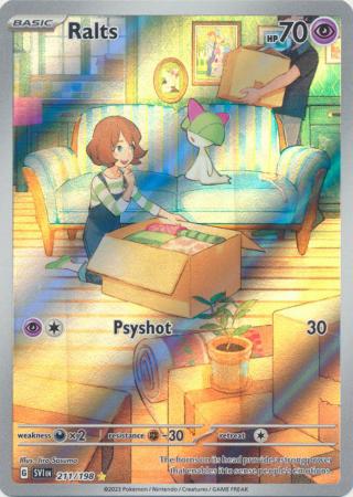 211/198 - Ralts - Illustration Rare