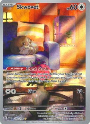 222/198 - Skwovet - Illustration Rare