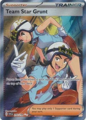242/198 - Team Star Grunt - Full Art Secret Rare