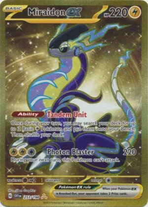 253/198 - Miraidon ex - Gold Secret Rare