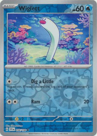 056/198 - Wiglett - Common Reverse Holo