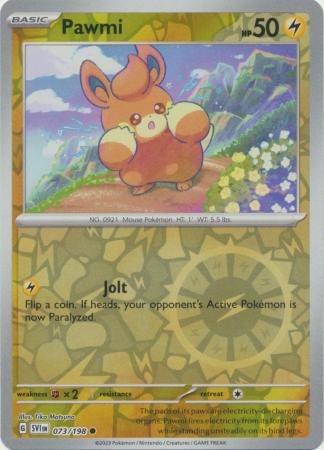 073/198 - Pawmi - Common Reverse Holo