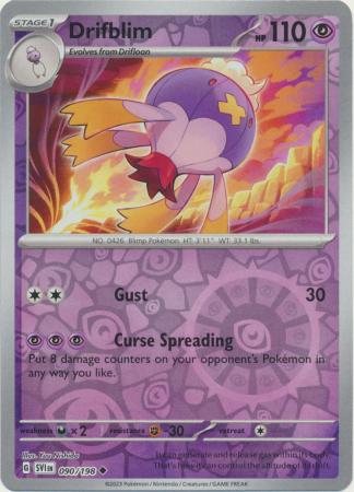 090/198 - Drifblim - Uncommon Reverse Holo