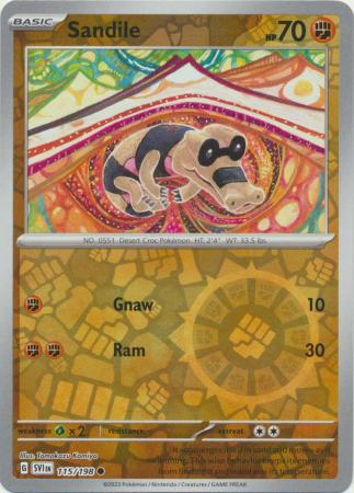 115/198 - Sandile - Common Reverse Holo