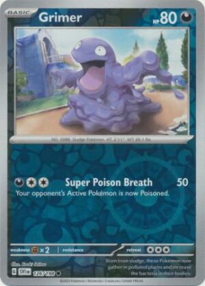 126/198 - Grimer - Common Reverse Holo