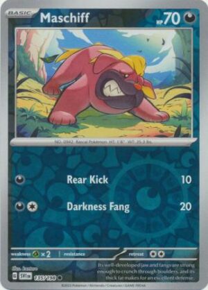 135/198 - Maschiff - Common Reverse Holo