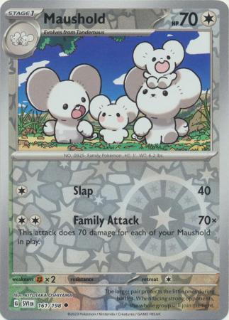 161/198 - Maushold - Uncommon Reverse Holo
