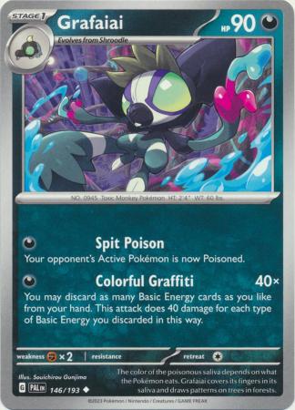 Grafaiai - 146/193 - Uncommon
