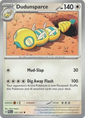 Dudunsparce - 157/193 - Uncommon