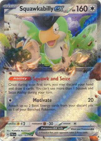 Squawkabilly ex - 169/193 - Ultra Rare