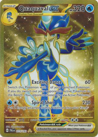 Quaquaval ex - 273/193 - Gold Secret Rare