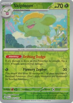 Skiploom - 002/193 - Uncommon Reverse Holo