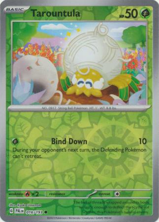 Tarountula - 016/193 - Common Reverse Holo