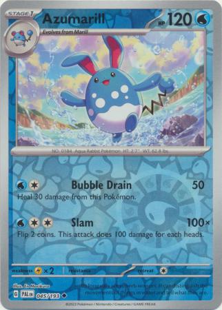 Azumarill - 045/193 - Uncommon Reverse Holo