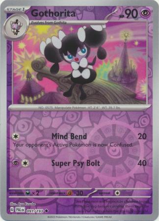 Gothorita - 091/193 - Common Reverse Holo