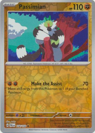 Passimian - 118/193 - Uncommon Reverse Holo