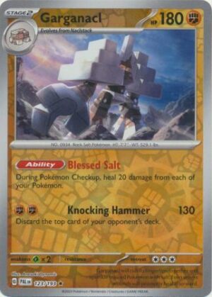 Garganacl - 123/193 - Holo Rare Reverse Holo