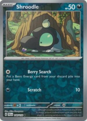 Shroodle - 144/193 - Common Reverse Holo