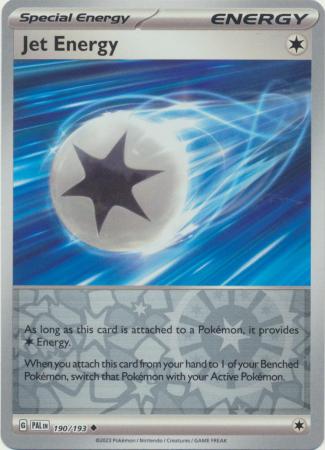 Jet Energy - 190/193 - Uncommon Reverse Holo