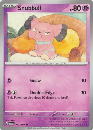 Snubbull - 087/197 - Common