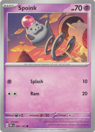 Spoink - 090/197 - Common