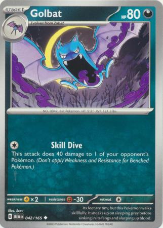 042/165 - Golbat - Uncommon