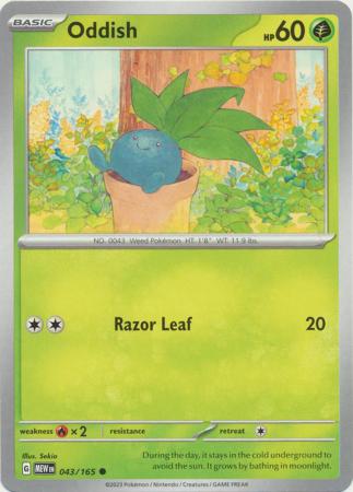 043/165 - Oddish - Common