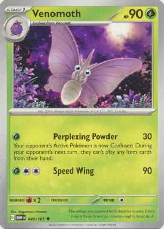 049/165 - Venomoth - Uncommon