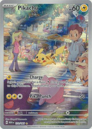 173/165 - Pikachu - Illustration Rare