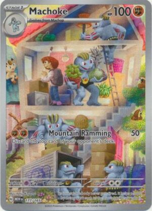 177/165 - Machoke - Illustration Rare