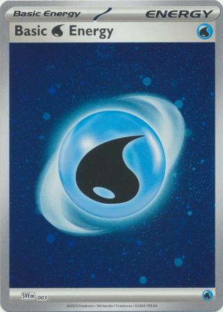 SVE003 - Basic Water Energy - Galaxy Holo