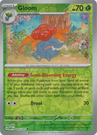 044/165 - Gloom - Uncommon Reverse Holo