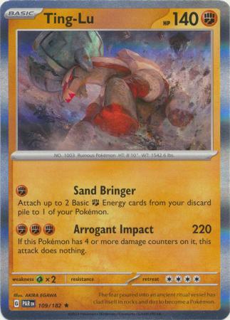 109/182 - Ting-Lu- Holo Rare