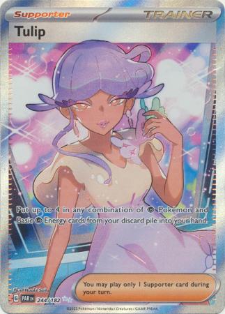 244/182 - Tulip - Full Art Secret Rare