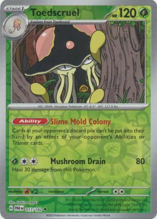 017/182 - Toedscruel - Uncommon Reverse Holo