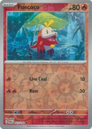 023/182 - Fuecoco - Common Reverse Holo