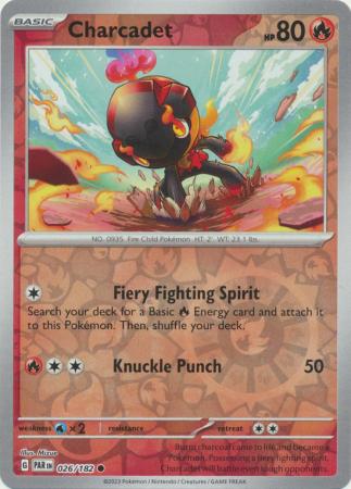 026/182 - Charcadet - Common Reverse Holo