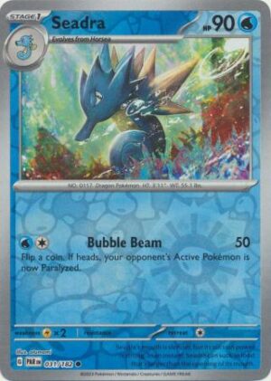 031/182 - Seadra - Common Reverse Holo