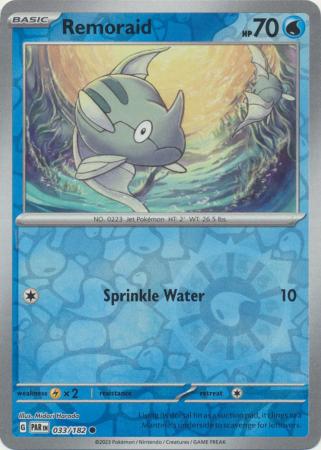033/182 - Remoraid - Common Reverse Holo