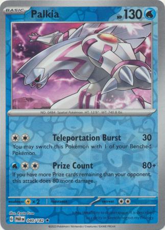 040/182 - Palkia - Holo Rare Reverse Holo